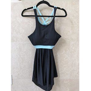 Popflex criss-cross tank top in Nightfall Size 8